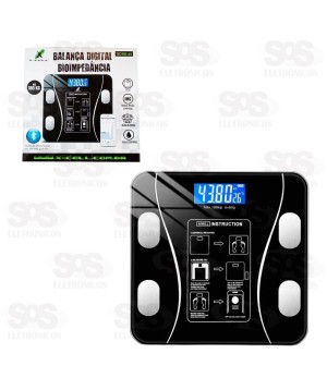 Balança Digital Biompedância 180Kg Bluetooth X-Cell XC-BD-05