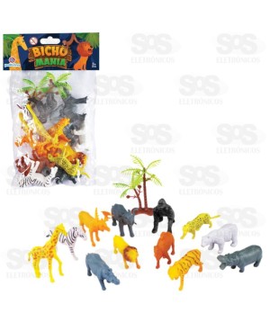 Bicho Mania Com 13 Peças Polibrinq 2312