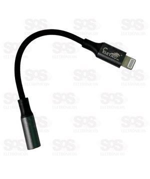 Adaptador IPhone Para P2 Fêmea Eletromex EL-3119-5G