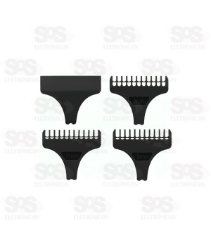 Máquina De Cortar Cabelo Profissional Com Visor LCD Eletromex EL-5107