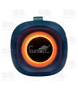 Caixa De Som 50W Resistente à Água Eletromex EL-1080