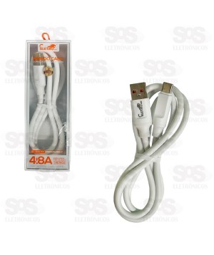Cabo De Dados Type C 4.8A 1 Metro Eletromex EL-3131-TY