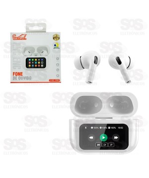 Fone de Ouvido Bluetooth Com Painel Touch Eletromex J-60 Pro