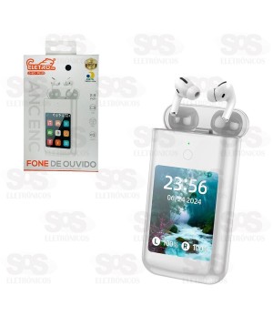 Fone De Ouvido Bluetooth Com Painel Touch Eletromex J-60 Plus