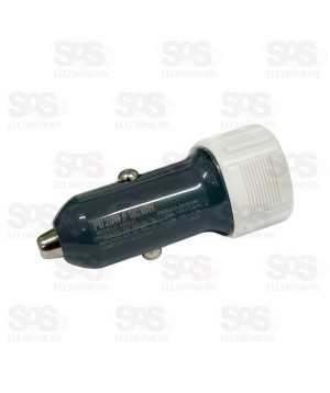 Fonte Carregador Veicular USB+PD 20W Kaidi KD-531