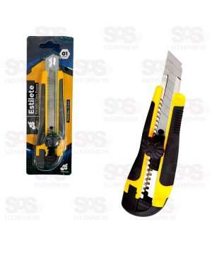 Estilete profissional Com Trava 18MM Barcelona BAR-354001-8