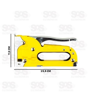 Grampeador Tapeceiro Profissional 4-8MM Barcelona BAR-314018-8