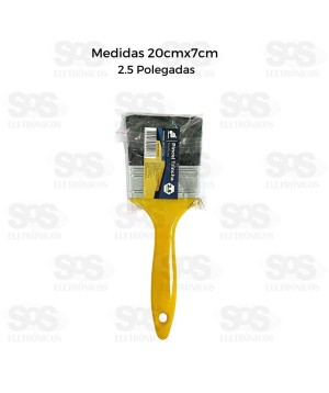 Pincel Multiuso Trincha 2.5 Polegadas Barcelona BAR-353005