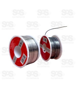 Estanho em Fio 0.8mm para Solda 80G BAR-323002-1