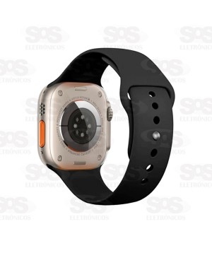 Pulseira De Silicone Smartwatch 42/44/46/49mm Basik WU-270