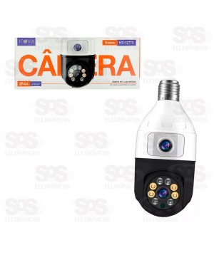 Câmera De Segurança WiFi Inteligente Inova MD-12773