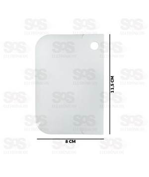 Kit Espátula Raspador de Bolo 4 Peças Top Útil CONF181