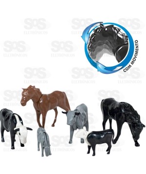  Meu Rebanho Fazenda 6 Animais Solapa Poliplac 8116