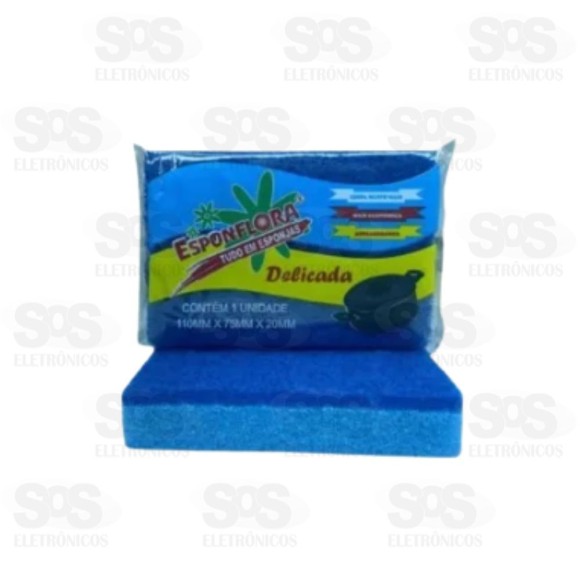 Esponja Antiaderente Delicada Esponflora 616