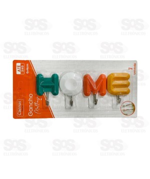Ganchos Multiuso de Plástico Home Caerus CRS-2340