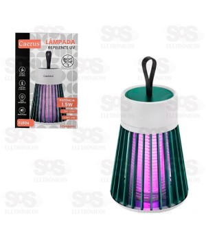 Luminária Mata Mosquito Silenciosa Ultravioleta Caerus CRS-2219