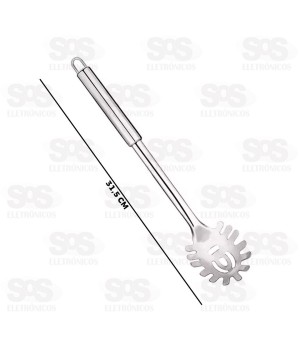 Pegador de Macarrão Aço Inox 31,5CM Caerus CRS-2761