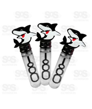 Kit Bolhas De Sabão Shark Com 3 Unidades Toy King TK-AB7730