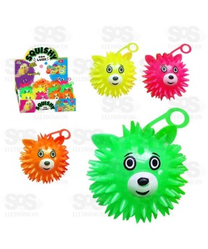 Ioiô Luminoso Lobinho Com Cravo Cores Variadas TK-AB8899