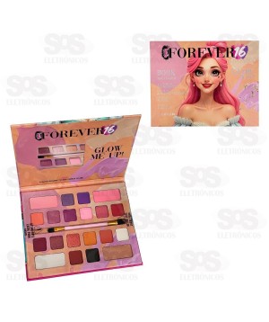 Kit Maquiagem Infantil 18 em 1 Polibrinq MK85