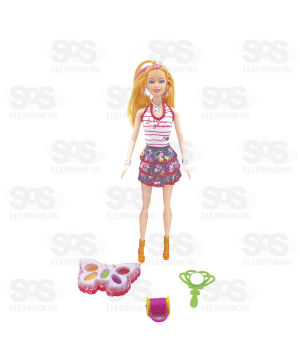 Boneca Fashion Com Acessórios Pica Pau PI3556