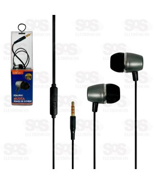 Fone De Ouvido Com Microfone Inova Prime Modelos Variados