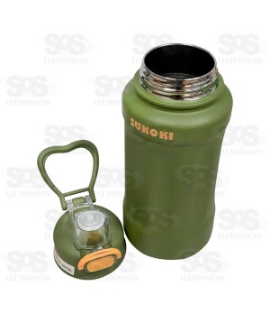 Garrafa Térmica 800ML Com Bico Cores Variadas