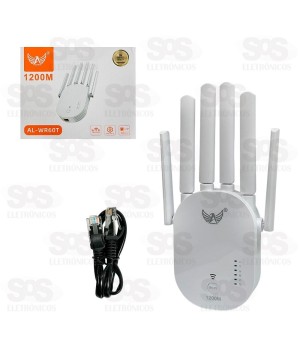 Repetidor 6 Antenas Wireless 2.4GHz Altomex AL-WR60T