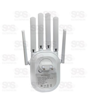 Repetidor 6 Antenas Wireless 2.4GHz Altomex AL-WR60T