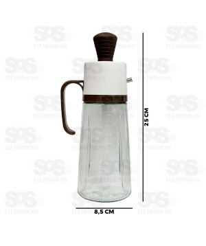 Frasco Porta Tempero 630ML Vidro Altomex AK-518