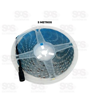 Fita De LED Branco Frio 5 Metros Maxbom 51-73B