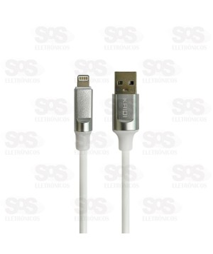 Cabo Turbo 3.4A USB Para Iphone 1 Metro Kaidi KD-2519A