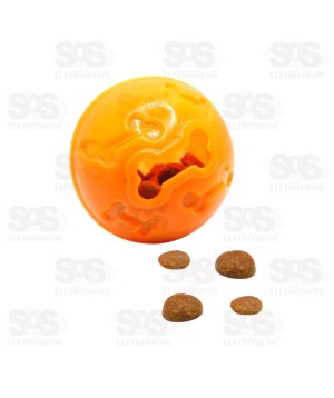 Bola Dispenser Para Petisco Cores Variadas Pet Toys