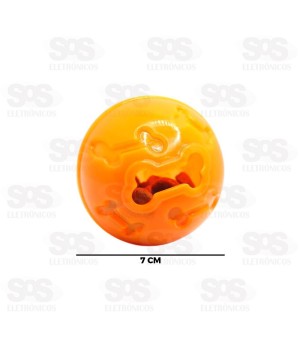 Bola Dispenser Para Petisco Cores Variadas Pet Toys