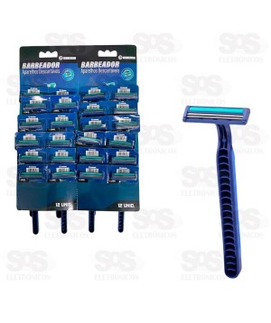 Aparelho De Barbear Descartável 2 Lâminas 24 Unidades AIH1365