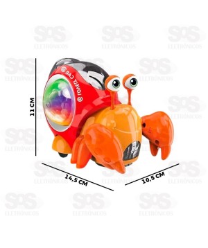 Caranguejo Fujão Com Luzes e Sons Toy King TK-AB8285
