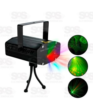 Mini Projetor Holográfico Círculos Pontilhados RL-09