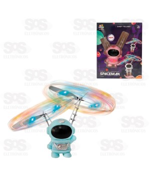 Boneco Astronauta Voador Por Indução Toy King TK-AB8035