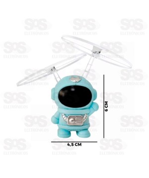 Boneco Astronauta Voador Por Indução Toy King TK-AB8035