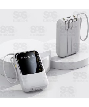 Carga Extra 20.000mAh 3 Interface 20W Kaidi KNC-922