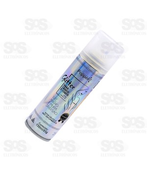 Glitter Spray Cabelo e Corpo 135ml Popper