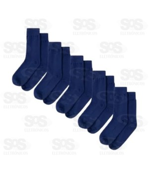 Kit 12 Pares de Meias Sortidas Masculina GG