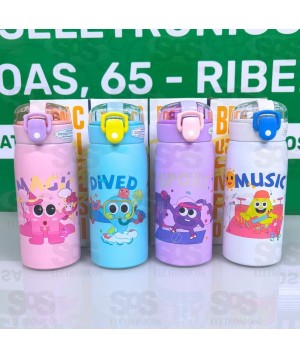 Garrafa Infantil Térmica 350ML Squeeze H-BW-1347