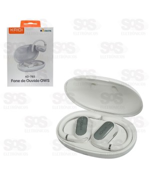 Fone De Ouvido Sem Fio Condução Óssea TWS Kaidi KD-793