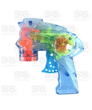 Lança Bolhas de Sabão Manual Transparente Toy King 8411/8412/8413