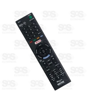 Controle Remoto Sony Smart Netflix Maxx 7224