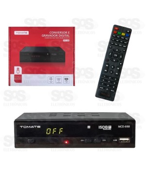 Conversor e Gravador Digital Full HD Tomate MCD-888