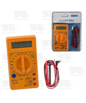 Multímetro Digital Com Cabo Luatek LWJ-303A