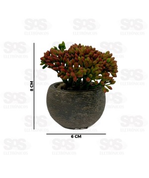 Vaso Com Planta Artifícial Top Útil TOP1745