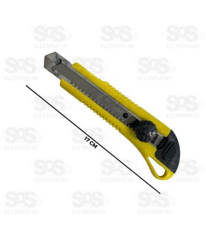 Estilete Profissional Com Trava 18MM Barcelona BAR-354001-6